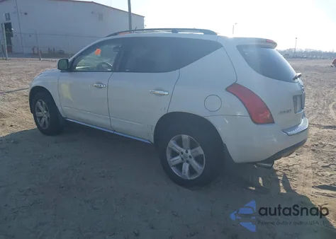 2006 Nissan Murano Sl from USA, damaged, VIN JN8AZ08T66W422826